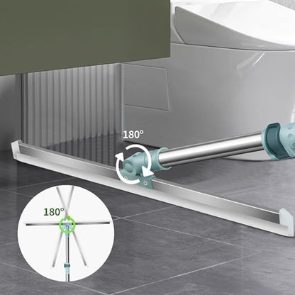 Multifunctional Magic Broom Sweeper Magic Broom Silicone Floor Wiper-180° Rotating Squeegee for Floor, Tile & Window Cleaning,Tile Cleaner and Cleaning Brush Bathroom Squeegee Plastic Wiper